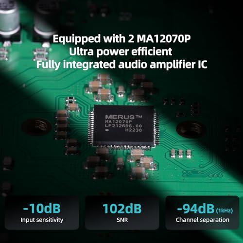 Amplificador S.M.S.L A50Pro, LPF y HPF, amplificador de audio de 2.1