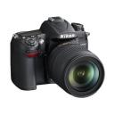 Nikon Cámara réflex digital de 16,2 megapíxeles con lente de 18-105 mm  (color negro), D7000