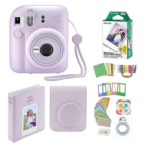 Fujifilm Cámara instantánea Instax Mini 12 (morado lila)