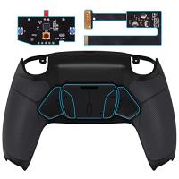 eXtremeRate Palancas de repuesto negras para controlador PS5, joystick  analógico personalizado compatible con PS5, para todos los modelos de PS4
