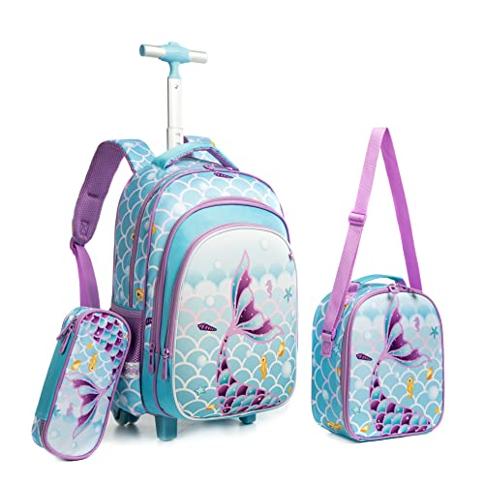 Cute rolling backpacks hot sale