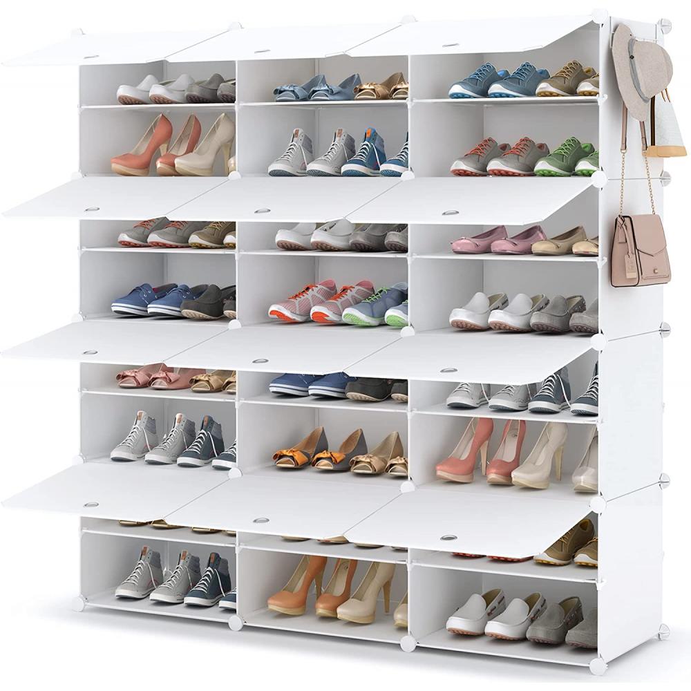 HOMIDEC Gabinete de almacenamiento de zapatos, 48 ​​pares de