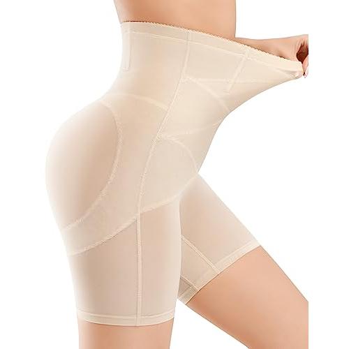 Pantalones moldeadores para mujer con control de abdomen y cintura alta  para levantamiento de glúteos, moldeadores de cintura doble