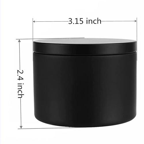 SUTENG Candle Tin 18 Pcs, Candle Containers, Candle Jars For DIY Candle Making Arts Crafts Storage And Holiday Gifts