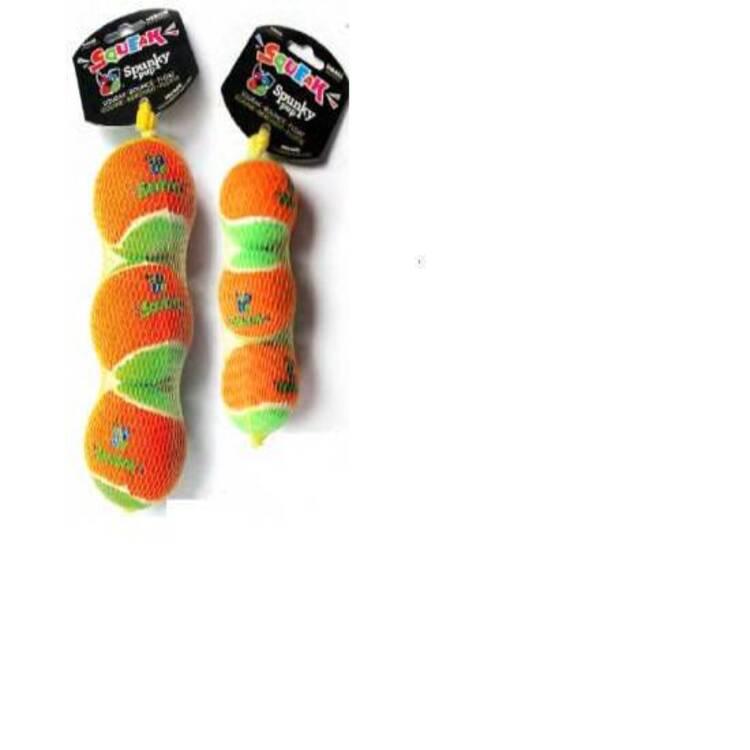 Spunky Tennis Ball Squeak X3 Talla S Entrega a toda Costa Rica