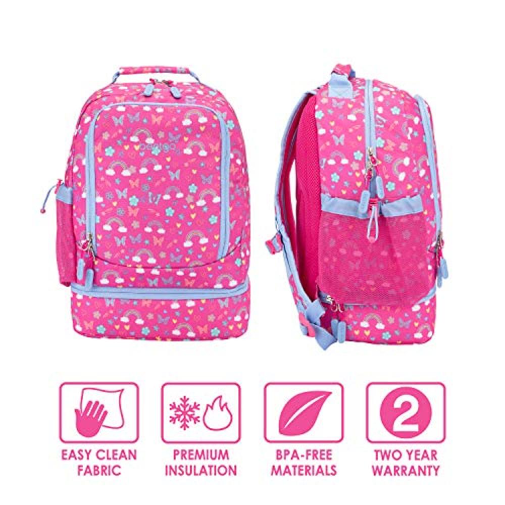 Bentgo® Kids Mochila 2 en 1 y lonchera con aislamiento - Mochila