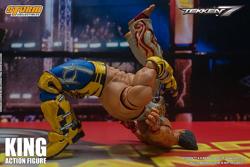 Storm Collectibles - Tekken 7 - King, 1/12 Action Figure, Brown - Color Brown