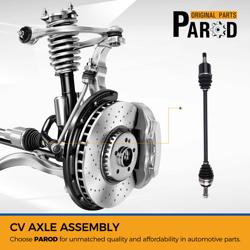 PAROD 664060 CV Axle Assembly Fit for 1997-2005 Acura EL, 1988-2005 Honda Civic, 1993-1997 Civic del Sol, 1988-1991 CRX - Front Left Driver Side