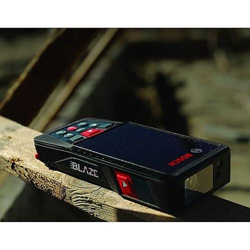 BOSCH GLM400C Medidor láser conectado para exteriores BLAZE de 400 pies