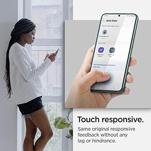 Protector de pantalla sólido Spigen NeoFlex diseñado para Galaxy S22