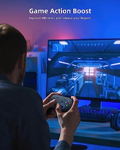 FORTY4 Wireless Gaming Controller, DualVibration Joystick Gamepad