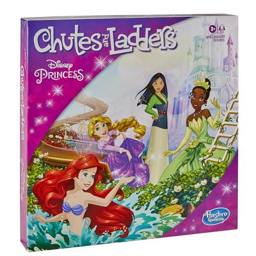 Chutes and Ladders Juego de mesa Disney Princess Edition para niños de