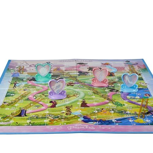Chutes and Ladders Juego de mesa Disney Princess Edition para niños de