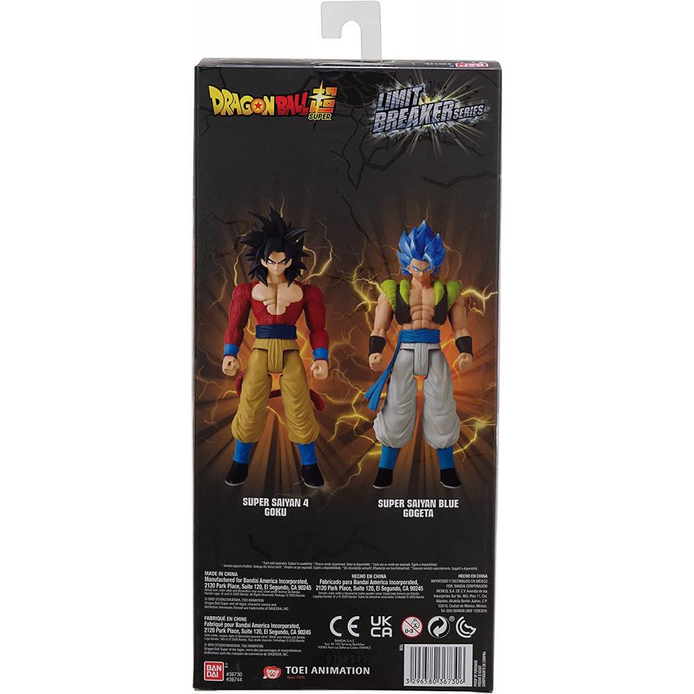 Dragon Ball Super Bandai America Limit Breaker Super Saiyan 4 Goku 12 Figura