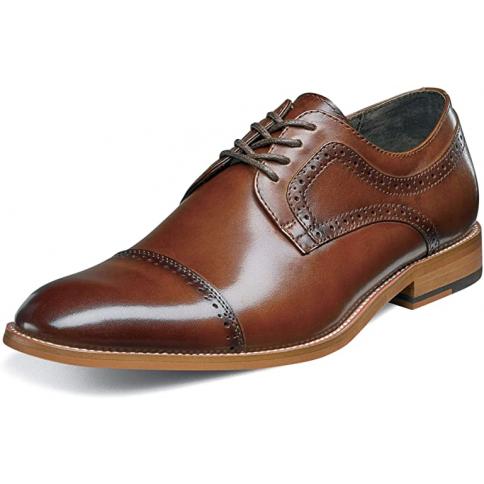Zapatos Oxford Con Cordones Para Hombre Dickinson, Color Cognac, Talla 8.5