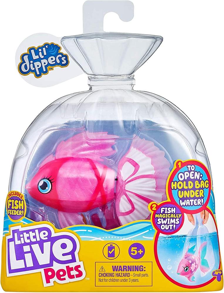 MOTIONRUSH Lil' Dippers Elige Tu Pequeño Pez Favorito De Mascotas