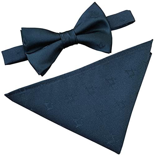 Pajarita Caballero Pajarita Pañuelo Azul Marino