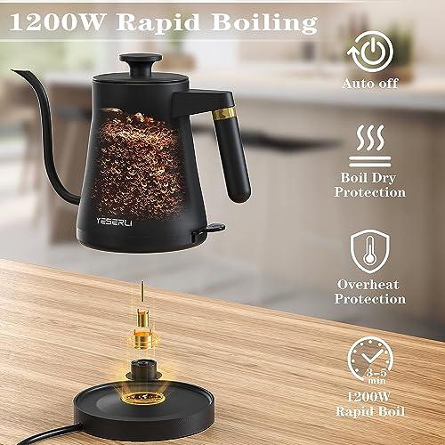0.8l Electric Kettle Auto-shutoff And Boil-dry Protection Bpa-free  Compatible Tea And Coffee-i-i