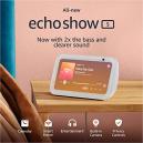 Echo Show 5 (3rd Gen, 2023 release) | Smart display with 2x the bass and  clearer sound | Charcoal