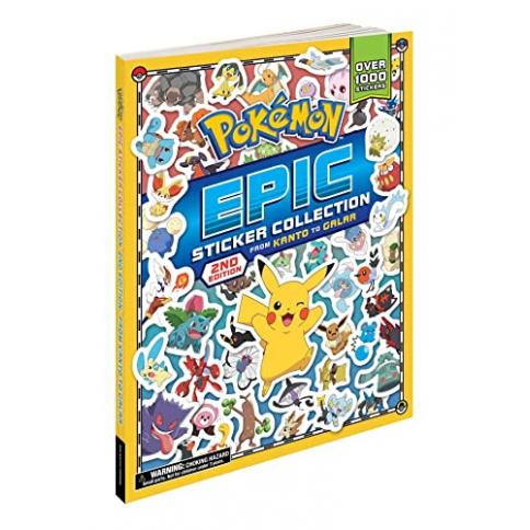 Colección de pegatinas Pokémon Epic 2.ª edición: De Kanto a Galar