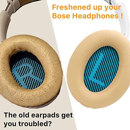 Almohadillas de repuesto para auriculares Bose Around Ear 2, AE2, AE2i,  QC2, QC15, QC25, QC35, SoundTrue y SoundLink, no compatibles con  auriculares