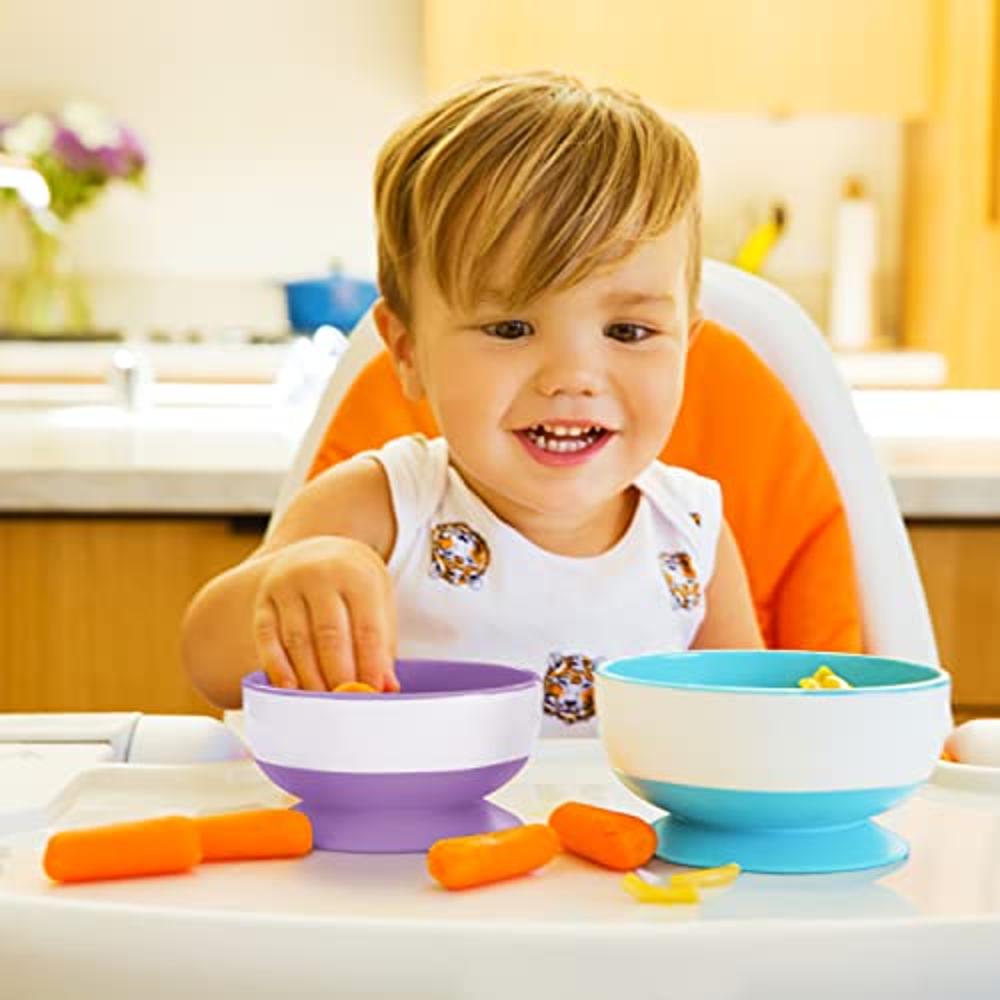 Munchkin® Stay Put™ Suction Bowls for Babies and Toddlers, 3 Pack,  Blue/Green/Purple : Precio Guatemala