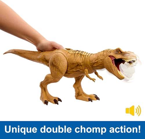 Jurassic World Tyrannosaurus T Rex Dinosaur Toy With Sound, Hunt Chomp ...