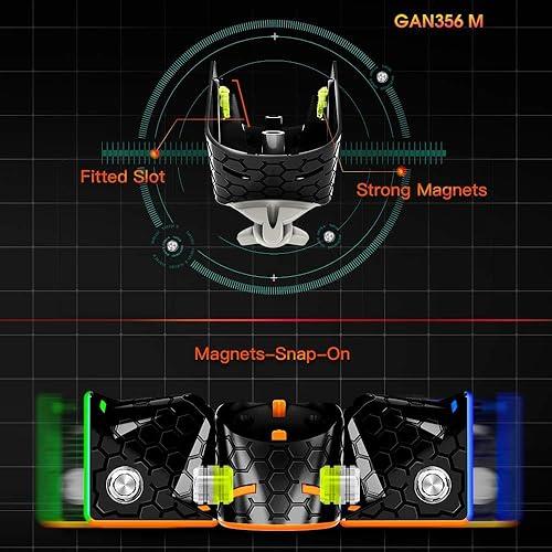 GAN 356 M, Cubo de velocidad magnético 3x3 Gans 356M Magic Cube con GES
