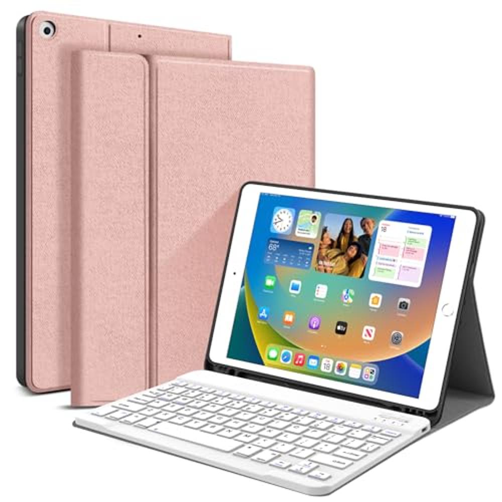 Teclado Bluetooth Desmontable para iPad 10.2 9a 2021, iPad 8th