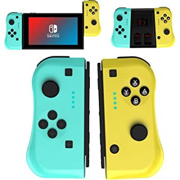 Control Inalámbrico JoyCon Nintendo Switch - Amarillo/Azul