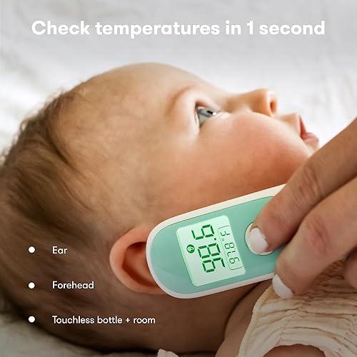 Frida Baby Thermometer, 3in1 Infrared Thermometer for Ear, Forehead