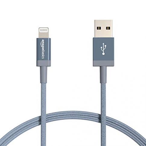 Cable Cargador iPhone Gris [1m+1m/4 Pack] Cable Lightning Certificado MFi  para iPhone con Conector Resistente Cable iPhone Carga Rápida para iPhone  13/12/11/Pro Max/XS/XR/X/8/7/7Plus/6s /6/5/SE2020/iPad brillar Electrónica