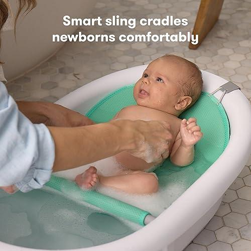 Frida Baby 4in1 GrowwithMe Bath Tub Transforms Infant Bathtub to