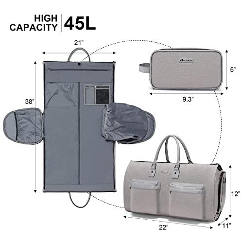 Convertible Suit Garment Bag with Shoulder Strap For Men-Modoker