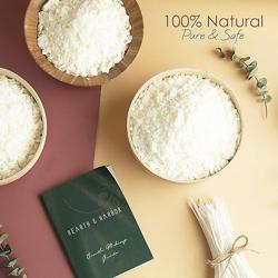 Hearth  Harbor Organic Soy Candle Wax for Candle Making, 10 lbs Natural Candles Making Supplies, Beeswax-Free, Paraffin-Free, Pure Soy Wax Flakes Perfect for Candles, Tealights and Melts - Nombre de estilo 10 lbs