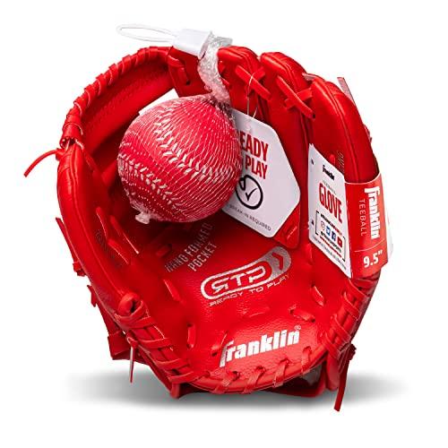 Franklin Sports Guantes de béisbol para niños RTP Youth Teeball