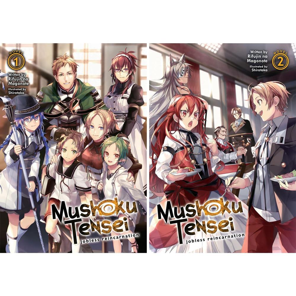 Mushoku Tensei: Jobless Reincarnation Light Novel Set Vol. 1-10 - Mushoku Tensei Jobless Reincarnation Light Novel Vol 1