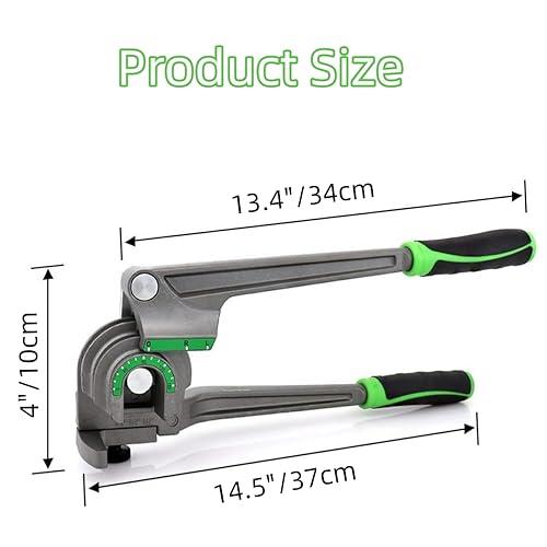 Cintreuse Tube 3 En 1 Pour Cuivre Et Aluminium - Diamètres 6.35mm, 9.5mm, 12.7mm, Pliage 0 à 180°