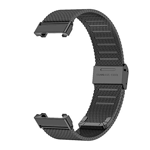 Mi Band 7 Pro Strap, pulsera de metal para Xiaomi Mi Band 7 Pro Smart  Wristbands Accesorios de repuesto (Milan Black) : Precio Guatemala
