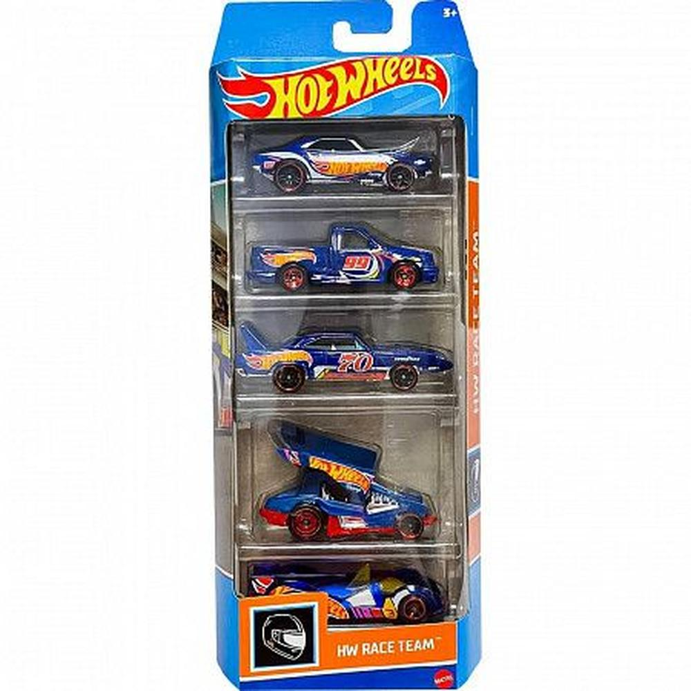 Coches hot wheels pack de 5 surtidos - Librería Kolima