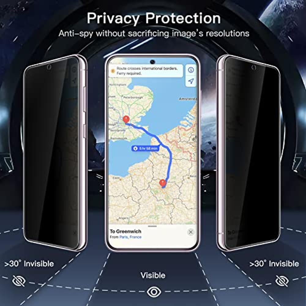 JETech Protector de pantalla de privacidad para iPhone 11 de 6.1 pulgadas  con protector de lente de cámara, película de vidrio templado antiespía