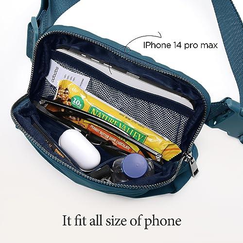 Bolsa Cinturón Outdoor Riñonera BALEAF Unisex Ajustable - Para Ciclismo, Running, Senderismo, Color Gris Bolsa Cintura Running