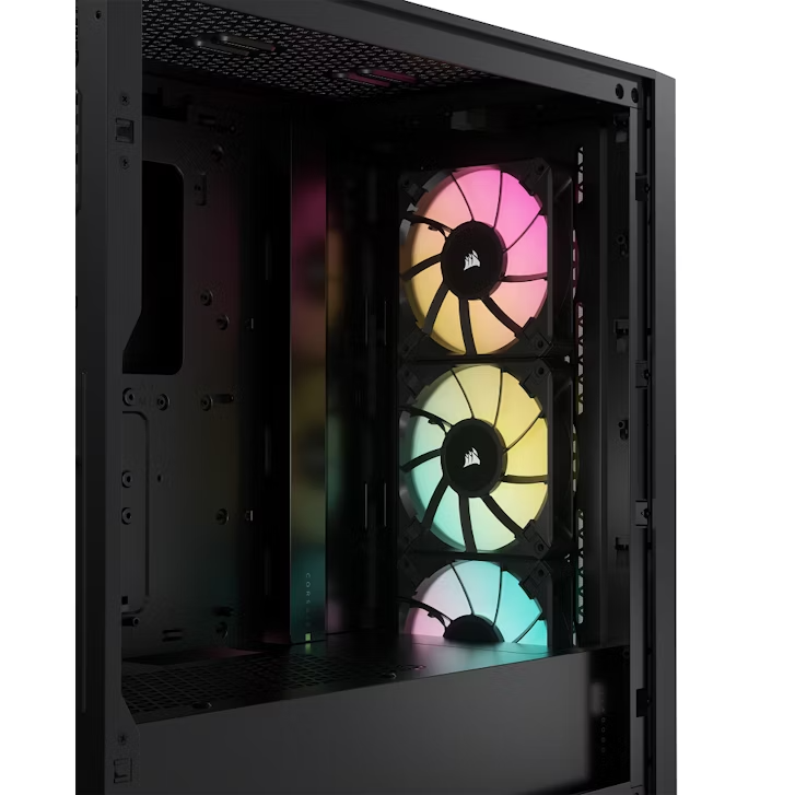 CASE GAMER CORSAIR 4000D Icue AIRFLOW VIDRIO TEMPLADO MID-TOWER WHITE ...