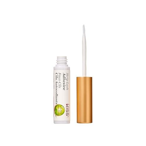 KISS Clear Strip Lash Adhesive With Aloe, Waterproof, Formaldehyde and Latex Free, Odor Free