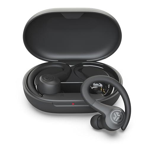 JLab Go Air Sport - Auriculares inalámbricos de entrenamiento  con llamadas transparentes C3, diseño deportivo de gancho seguro para las  orejas, más de 32 horas de reproducción Bluetooth y 3 ajustes