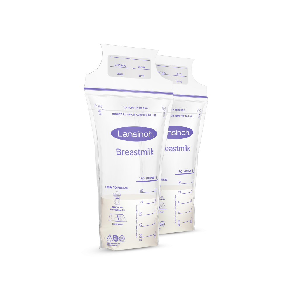 Bolsas de almacenamiento para leche materna Lansinoh de 6oz (180