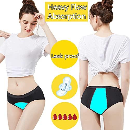 Zvzk Ropa Interior Menstrual Flujo Pesado Para Mujeres Ml Bragas