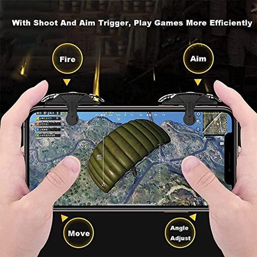 KingTSYU Controlador de juegos móvil con gatillo, Mando de juego para  teléfono celular Gamepad para iPhone/Android iOS Teléfono, Joystick de  agarre para juegos de teléfono para PUBG/COD/Call of Duty : Precio Guatemala