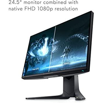 Monitor para juegos Alienware 240Hz 24.5 pulgadas Full HD con tecnología  IPS, gris oscuro - El lado oscuro de la luna - AW2521HF : Precio Guatemala