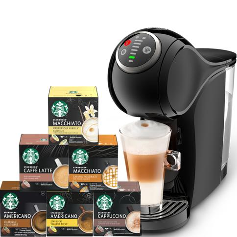 Máquina De Café Nescafé Genio S Plus Dolce Gusto + 8 Cajas De Capsulas  Starbucks : Precio Guatemala